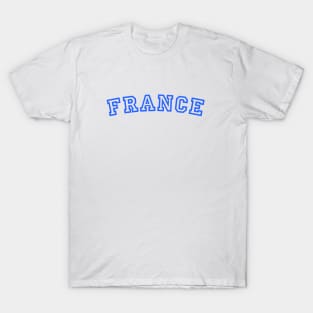 france graphic print T-Shirt